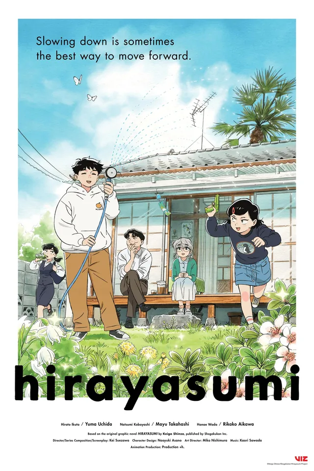 Hirayasumi: el anime presenta segundo tráiler, visual principal y reparto