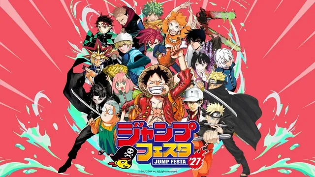 Jump Festa 2027 revela sus 34 series: One Piece, Naruto, Jujutsu Kaisen y más