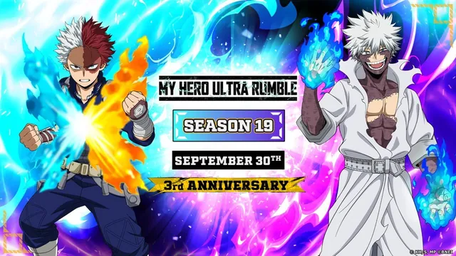 My Hero Ultra Rumble presenta a Shoto Todoroki (Phosphor) como personaje jugable en la Temporada 19