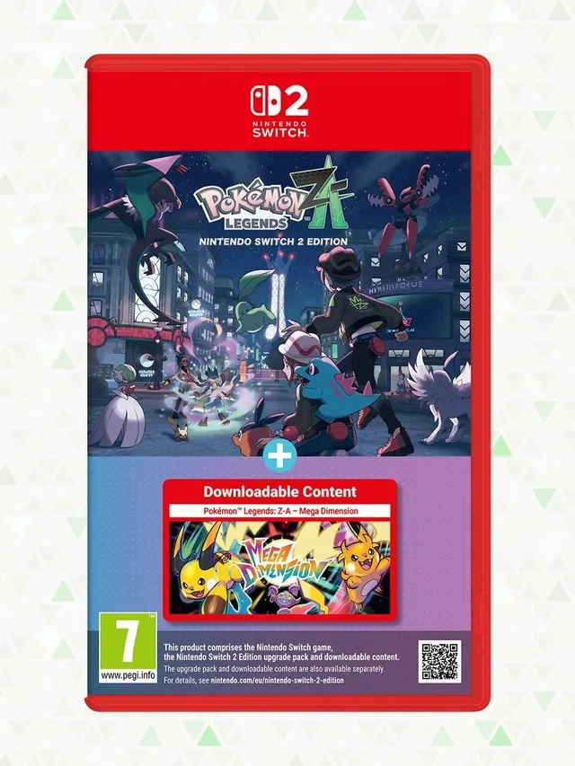 Pokémon Legends: Z-A y Mega Dimension llegarán juntos en un solo cartucho para Switch 2