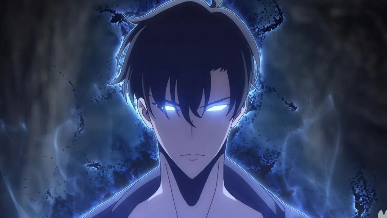 Captura de un episodio de Solo Leveling, uno de los animes en los que participa Crunchyroll