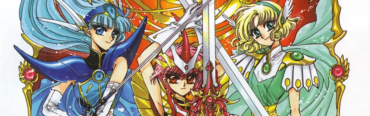 Ilustración oficial de Magic Knight Rayearth