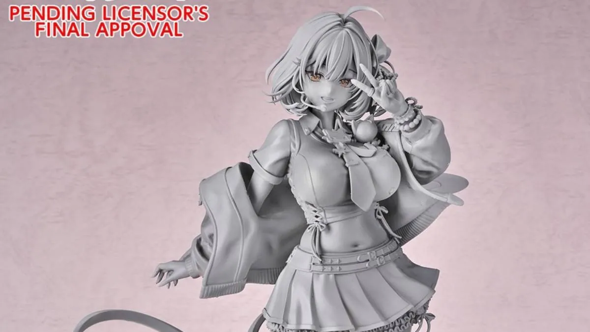 Prototipo sin pintar de la figura de Anis: Star T.T. Star de Good Smile Company
