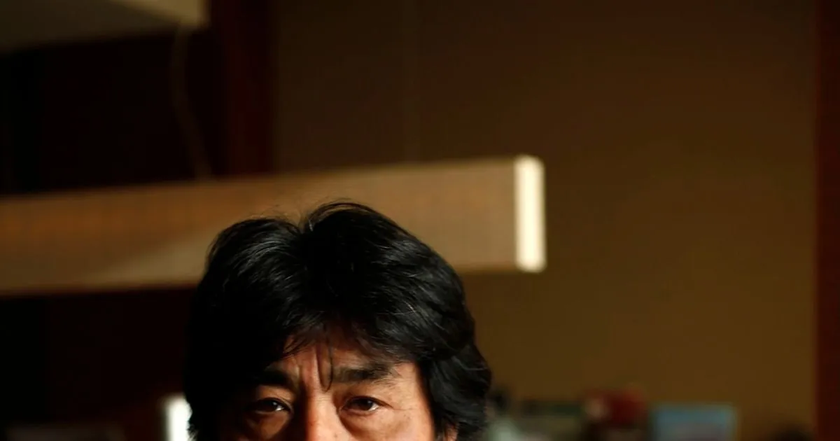Retrato del novelista Ryū Murakami