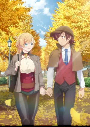 Póster de Isshiki-san wa Koi wo Shiritai.