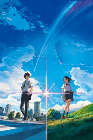 Póster de Your Name.